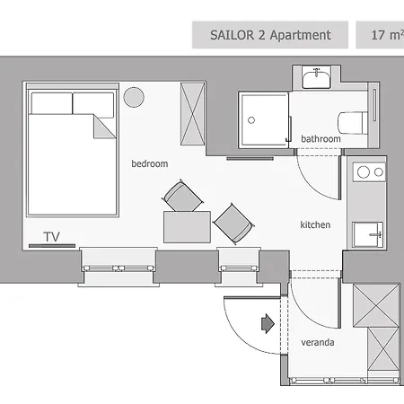 Sanhaus - Sailor - Dla Par 2 Minuty Od Plazy 索波特